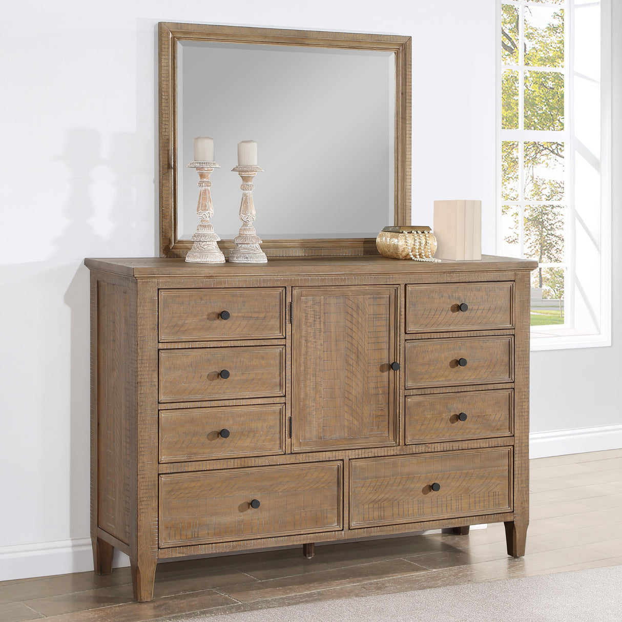  Steve Silver Furniture Riverdale RV900-DRMR Dresser/Mirror IMAGE 3
