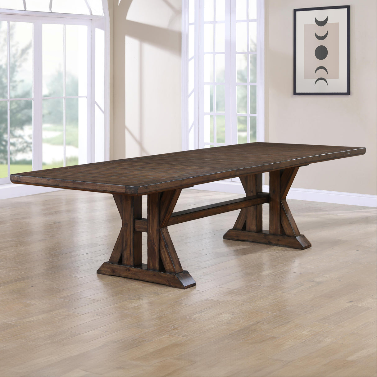  Steve Silver Furniture Auburn AUB500TTB Dining Table IMAGE 3