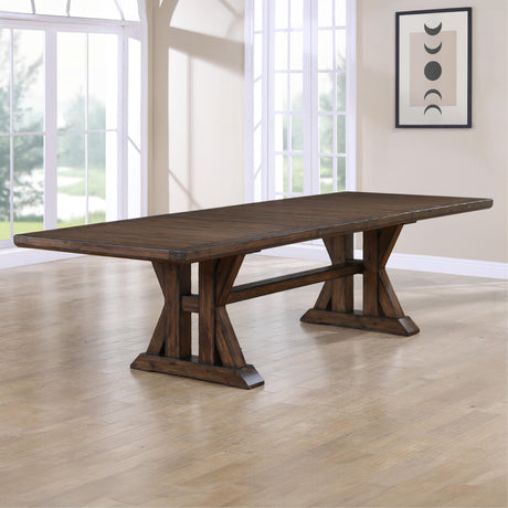 Steve Silver Furniture Auburn AUB500TTB Dining Table IMAGE 3