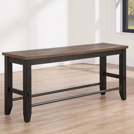  Steve Silver Furniture Bermuda BEM500CCBN Counter Bench IMAGE 3