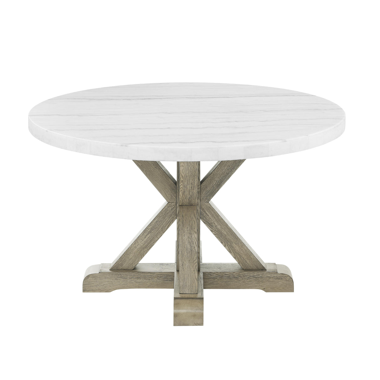  Steve Silver Furniture Carena CA520-TB-D1PC Round Dining Table IMAGE 1