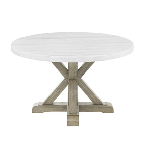  Steve Silver Furniture Carena CA520-TB-D1PC Round Dining Table IMAGE 1