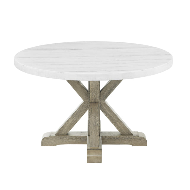  Steve Silver Furniture Carena CA520-TB-D1PC Round Dining Table IMAGE 1