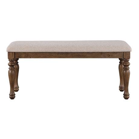  Steve Silver Furniture Joanna JA600NBN Bench Brown IMAGE 1