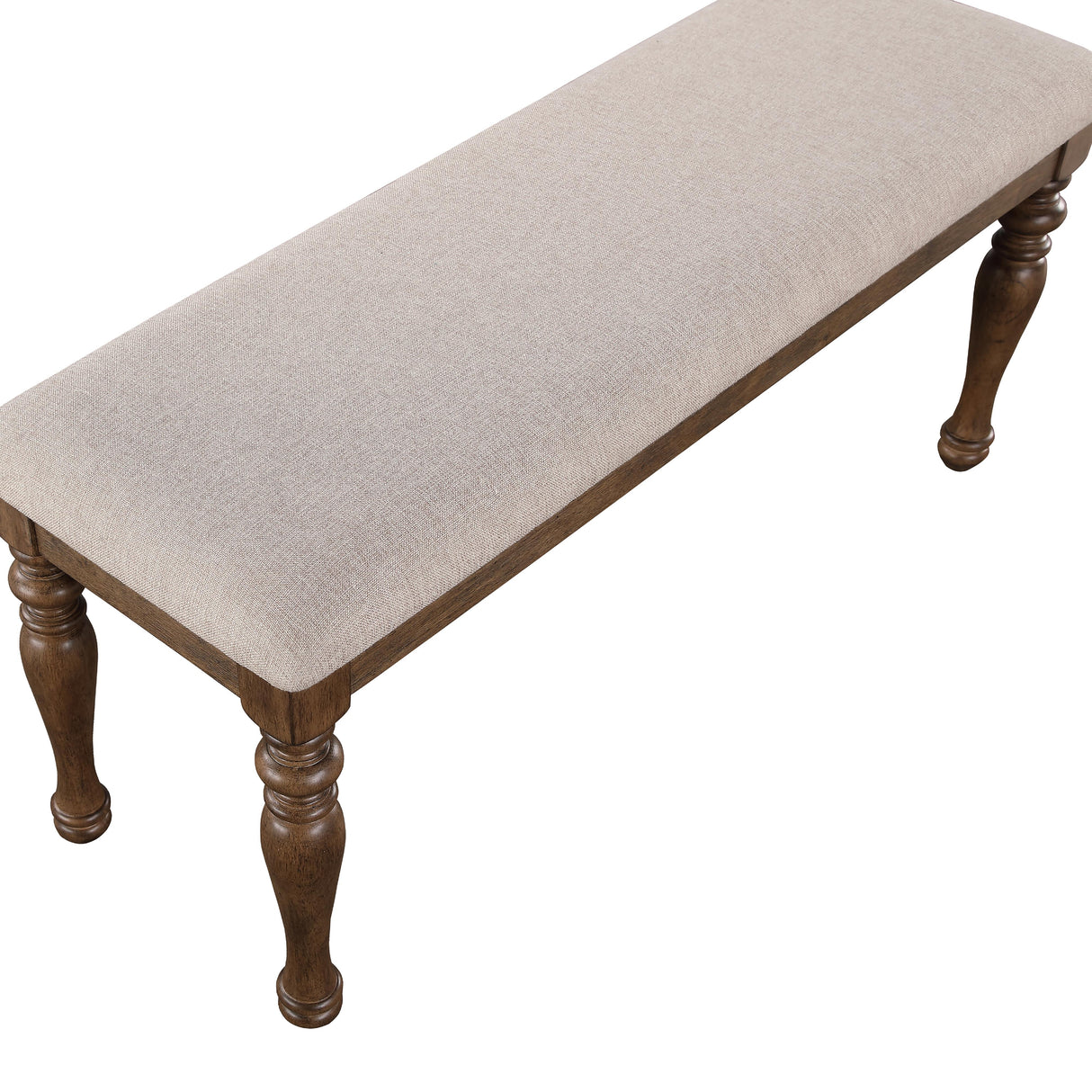  Steve Silver Furniture Joanna JA600NBN Bench Brown IMAGE 2