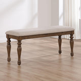  Steve Silver Furniture Joanna JA600NBN Bench Brown IMAGE 3