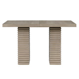  Steve Silver Furniture Lily LLY500-PTPTB 60-78" Counter Table w/18" Leaf IMAGE 1