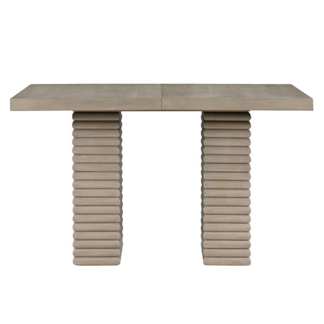  Steve Silver Furniture Lily LLY500-PTPTB 60-78" Counter Table w/18" Leaf IMAGE 1