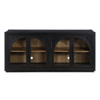  Steve Silver Furniture Magnolia MM520KSV Black Server IMAGE 1