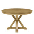  Steve Silver Furniture Rylie RL500-DB-TT Dining Table, Natural Finish IMAGE 1