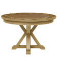  Steve Silver Furniture Rylie RL500-DB-TT-GT Dining Table with Game Top Natural IMAGE 1