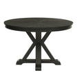  Steve Silver Furniture Rylie RL500K-DB-TT Dining Table, Black IMAGE 1