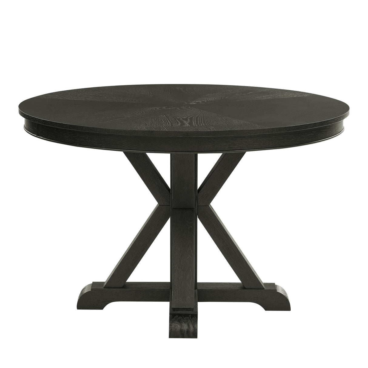  Steve Silver Furniture Rylie RL500K-DB-TT Dining Table, Black IMAGE 1