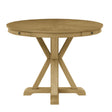 Steve Silver Furniture Rylie RL600-PB-TT Counter Table, Natural Finish IMAGE 1