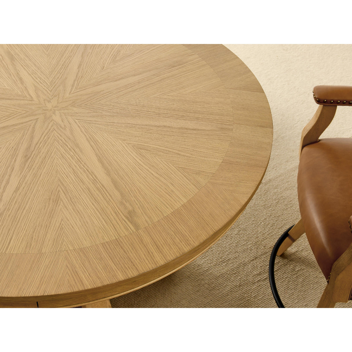  Steve Silver Furniture Rylie RL600-PB-TT Counter Table, Natural Finish IMAGE 2