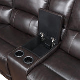  Steve Silver Furniture Alexandria ALX70629G Leather 6 pc Power Sectional IMAGE 2
