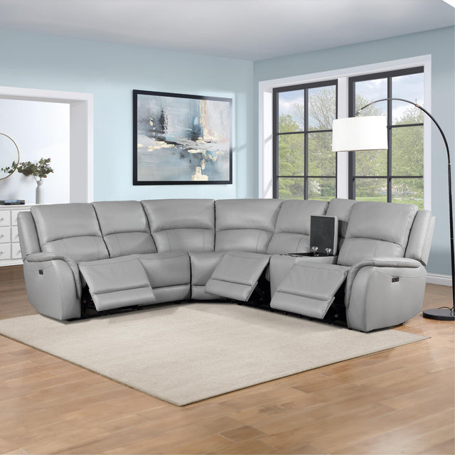  Steve Silver Furniture Alexandria ALX70629T Stone 6 pc Sectional IMAGE 1