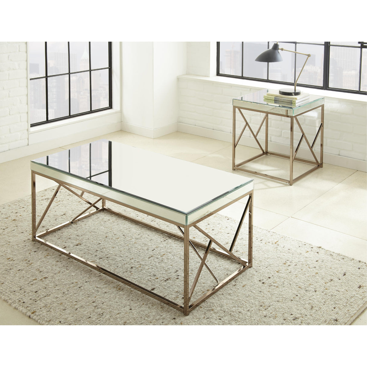  Steve Silver Furniture Evelyn EV2003PC 3pc Occasional Set IMAGE 1