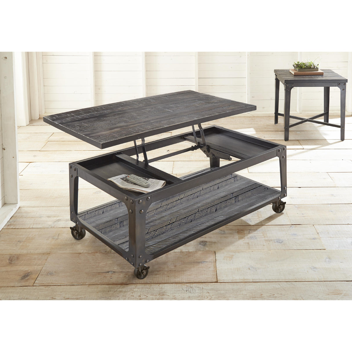  Steve Silver Furniture Sherlock SH2002E3PC Cocktail 2 end Table IMAGE 1