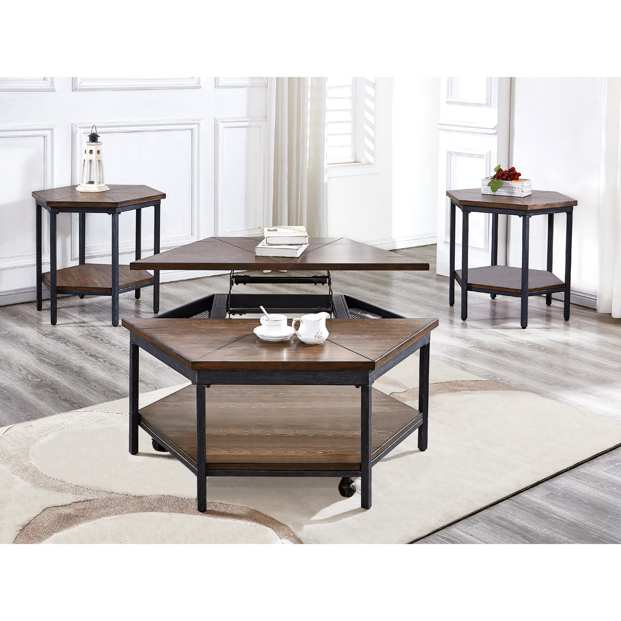  Steve Silver Furniture Ultimo UM2002E3PC 3PC Set IMAGE 2
