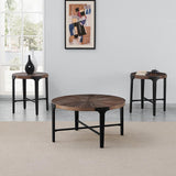  Steve Silver Furniture Chevron CH200-2E-3PC 3-Piece Table Set IMAGE 3