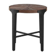  Steve Silver Furniture Chevron CH200E Round End Table IMAGE 1