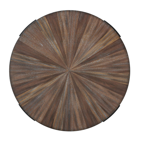 Steve Silver Furniture Chevron CH200E Round End Table IMAGE 2