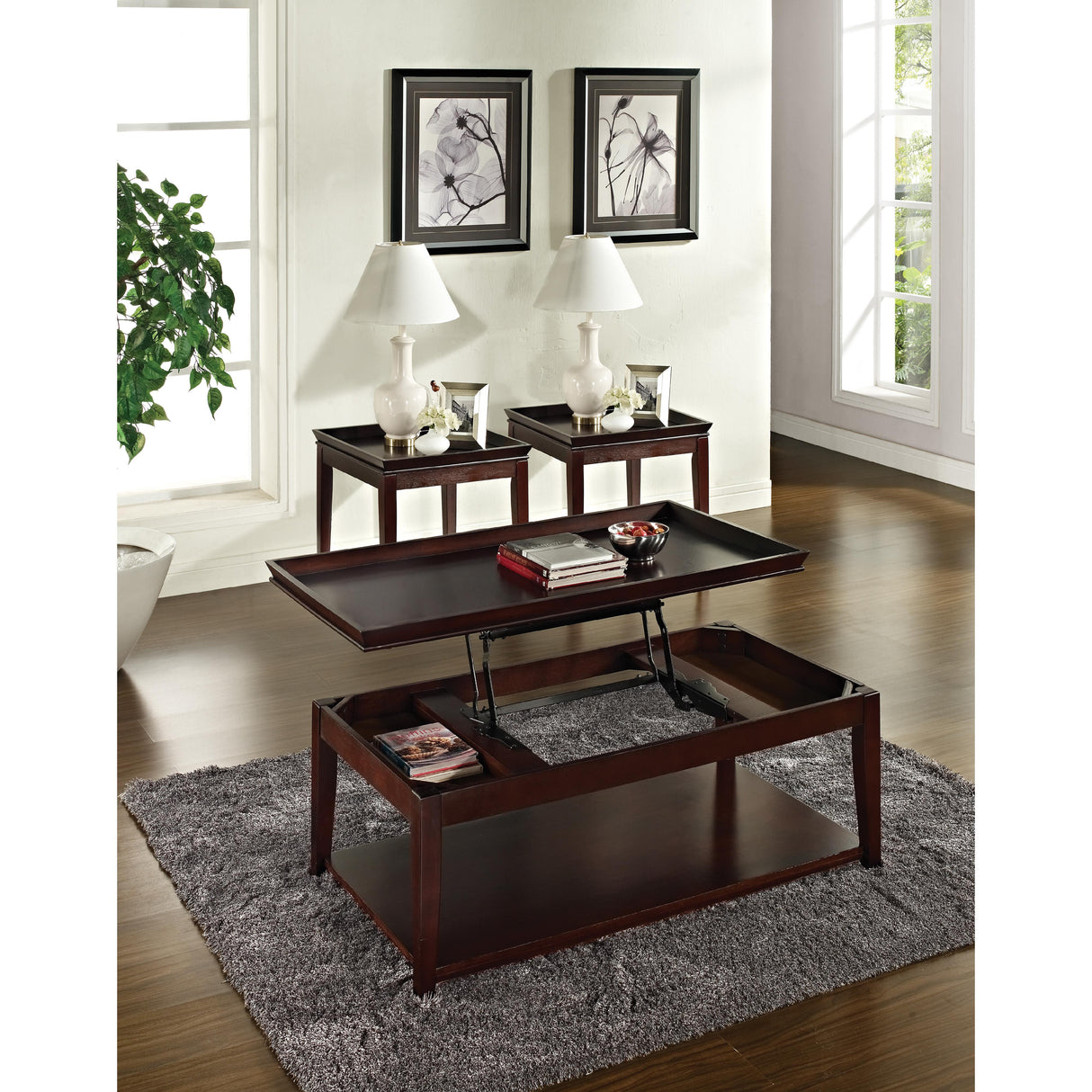  Steve Silver Furniture Clemson CL900-2E-3PC 3pc IMAGE 3