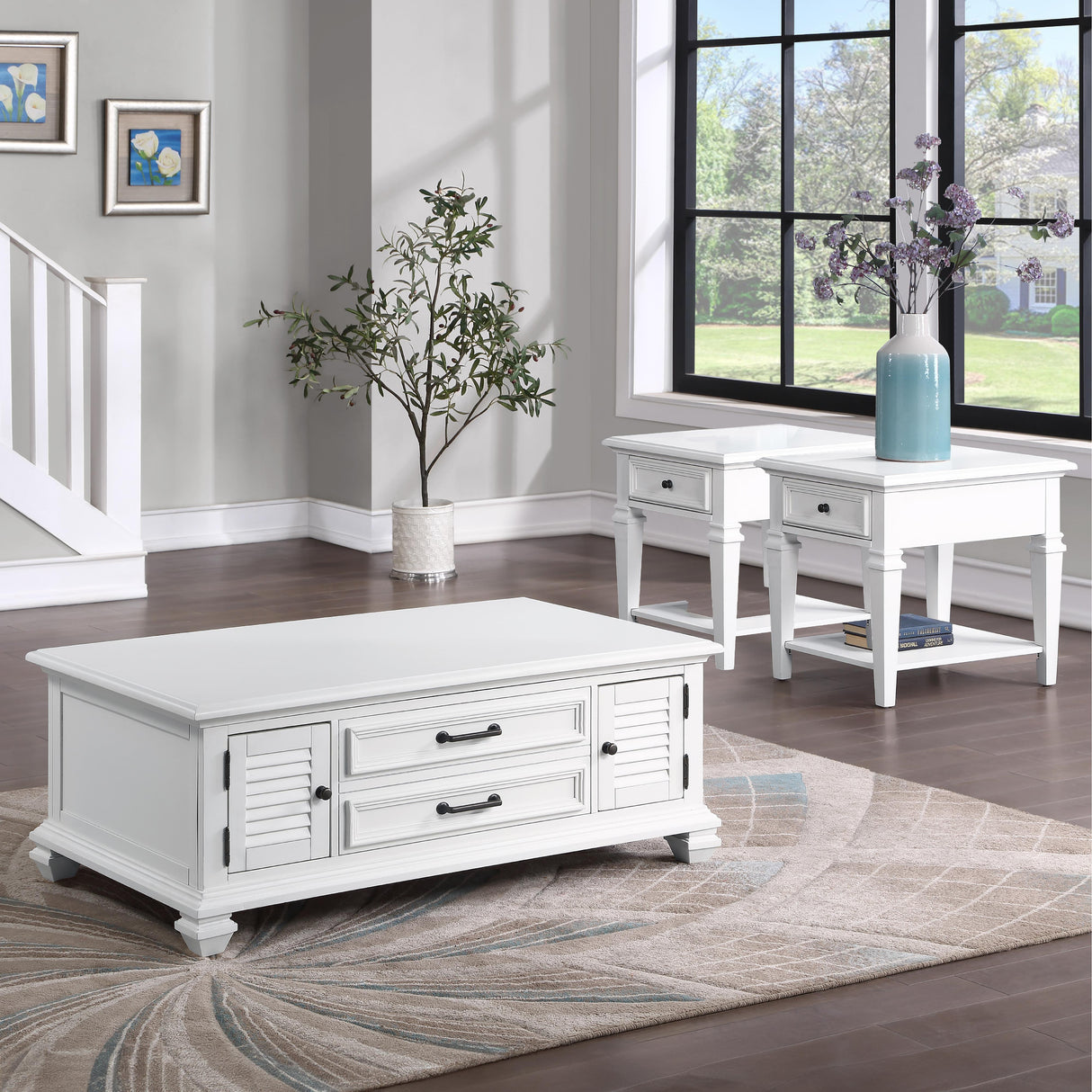  Steve Silver Furniture Charlestown CT100-2E-3PC 3pc IMAGE 3