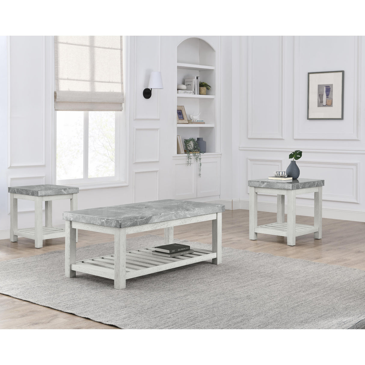 Steve Silver Furniture Canova CV700-2E-3PC-G 3PC Set IMAGE 2