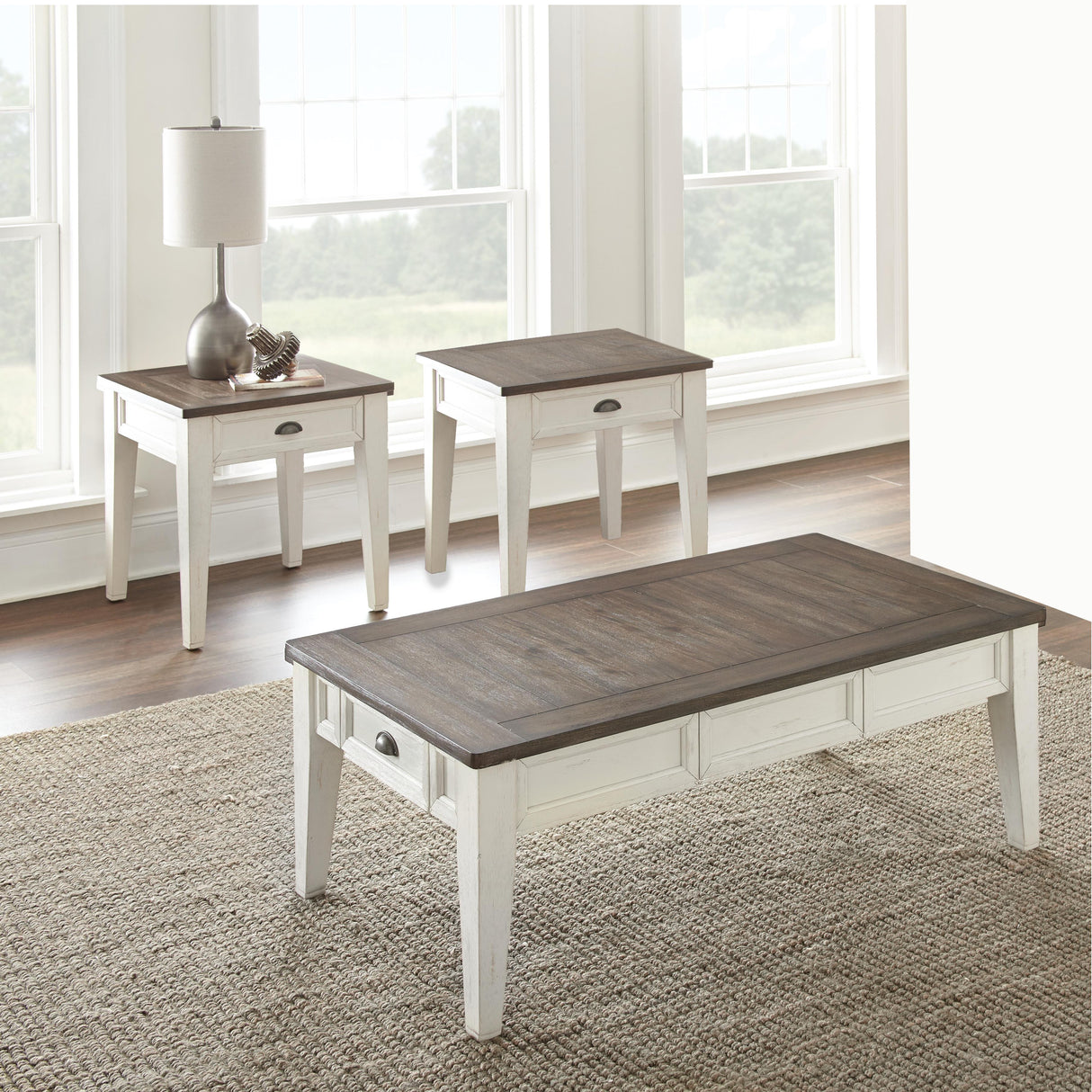  Steve Silver Furniture Cayla CY100-2E-3PC-KW 3pc IMAGE 3