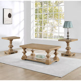  Steve Silver Furniture Dory DY200T-2E-3PC 3-Piece Table Set, Sand IMAGE 2