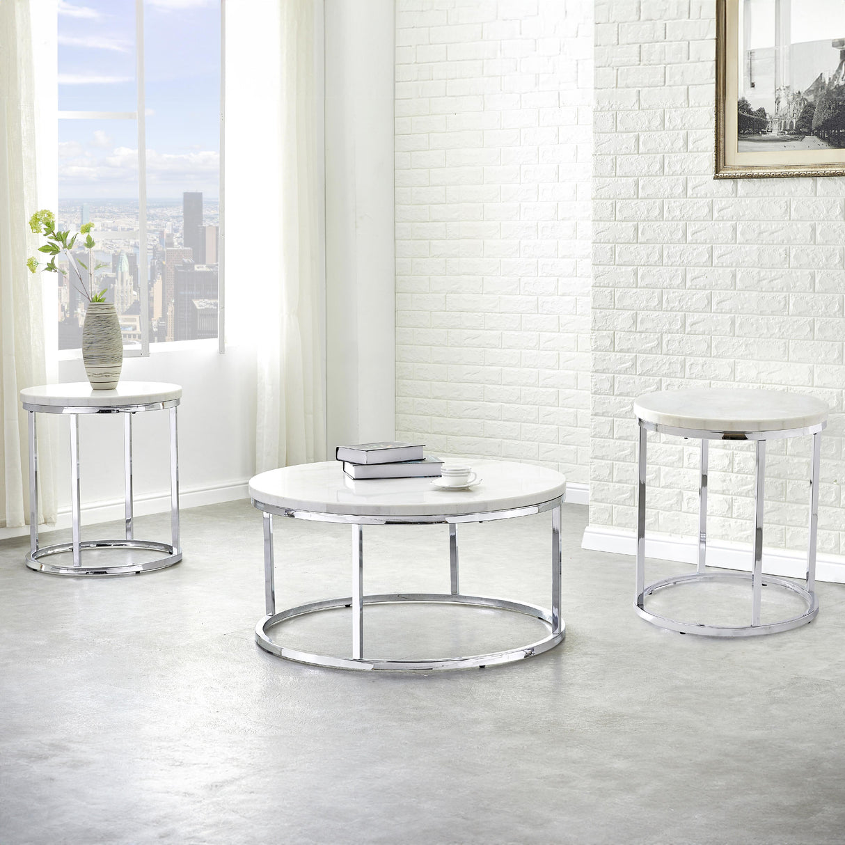  Steve Silver Furniture Echo EC100-2E-3PC 3pc IMAGE 2