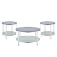  Steve Silver Furniture Frostine FS700-2E-3PC 3pc IMAGE 1