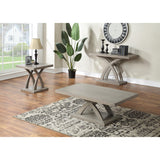  Steve Silver Furniture Jocelyn JC200SEC3PC Grey Sofa End Coffee Table IMAGE 3