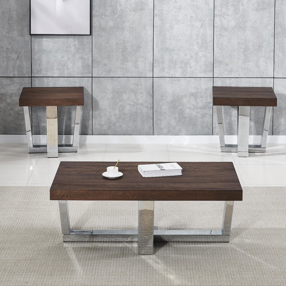  Steve Silver Furniture Laredo LA100-2E-3PC 3pc IMAGE 3