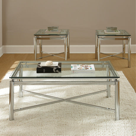  Steve Silver Furniture Nova NV100-2E-3PC Occasional Set (C+2E) IMAGE 2