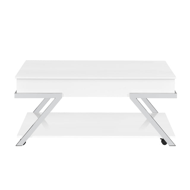  Steve Silver Furniture Zena ZN300WCL Lift-Top Cocktail Table w/Casters IMAGE 1