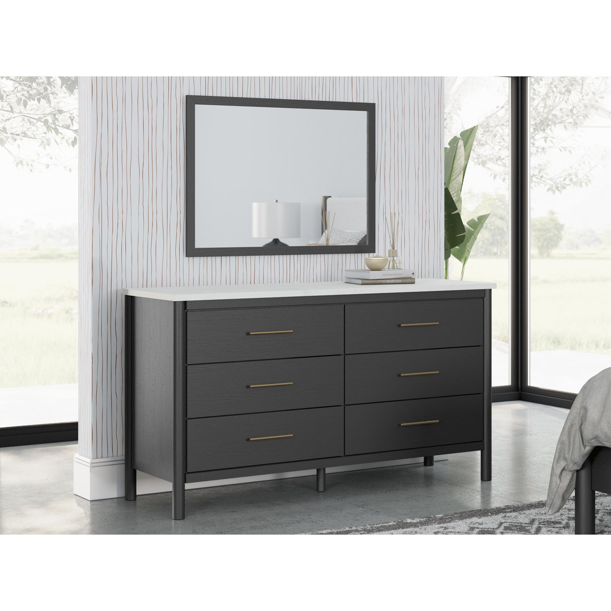  Signature Design by Ashley Cadmori B2616-36 Bedroom Mirror IMAGE 3