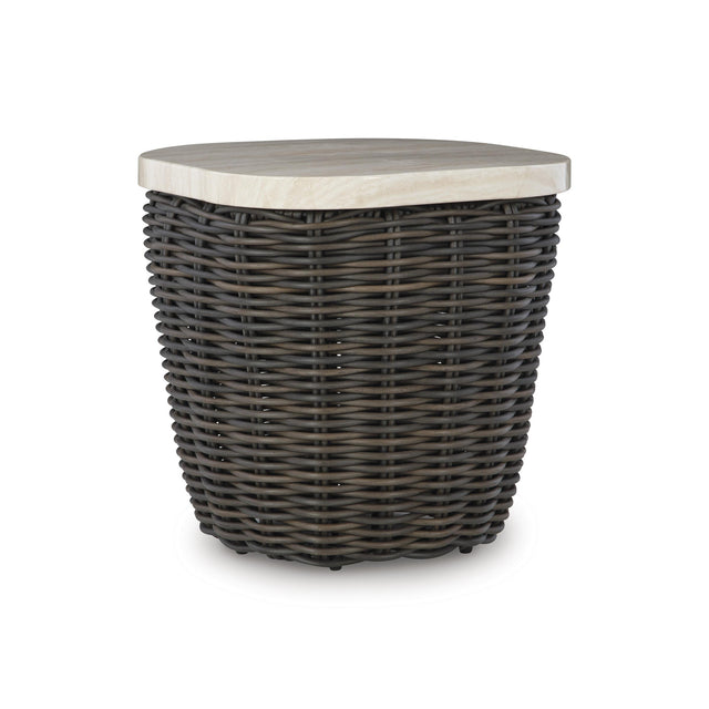 Signature Design by Ashley Kimora P711-702 Square End Table IMAGE 1