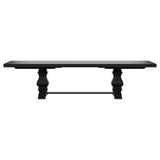  Coaster Furniture Florence 115531 126-inch Extension Dining Table - Distressed Black IMAGE 6