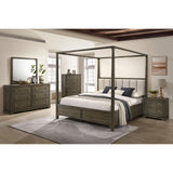  Coaster Furniture Gran Park 224932 2-Drawer Nightstand Bedside Table - Dark Cocoa IMAGE 2