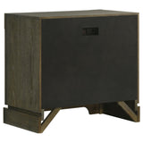  Coaster Furniture Gran Park 224932 2-Drawer Nightstand Bedside Table - Dark Cocoa IMAGE 6