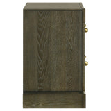  Coaster Furniture Gran Park 224932 2-Drawer Nightstand Bedside Table - Dark Cocoa IMAGE 9