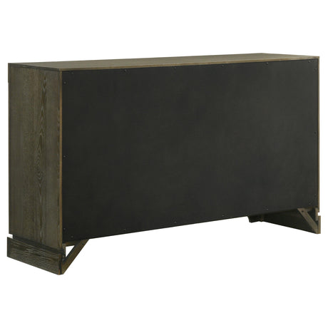  Coaster Furniture Gran Park 224933 6-Drawer Dresser Cabinet - Dark Cocoa IMAGE 6