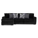  Signature Design by Ashley Midnight-Madness 98103S1 2 pc Sectional Sofa with Chaise IMAGE 1