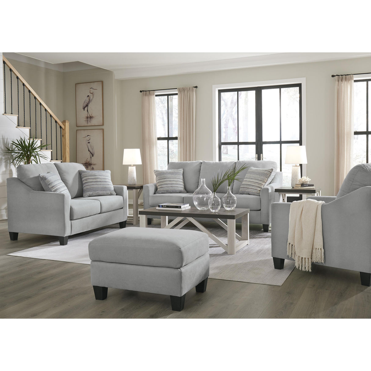  Signature Design by Ashley Adlai 30103U1 Chair and Ottoman IMAGE 4