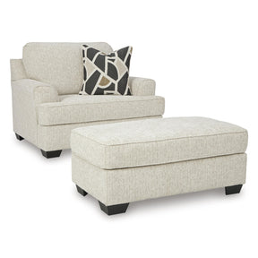  Benchcraft Heartcort 44604U1 Oversized Chair and Ottoman IMAGE 1