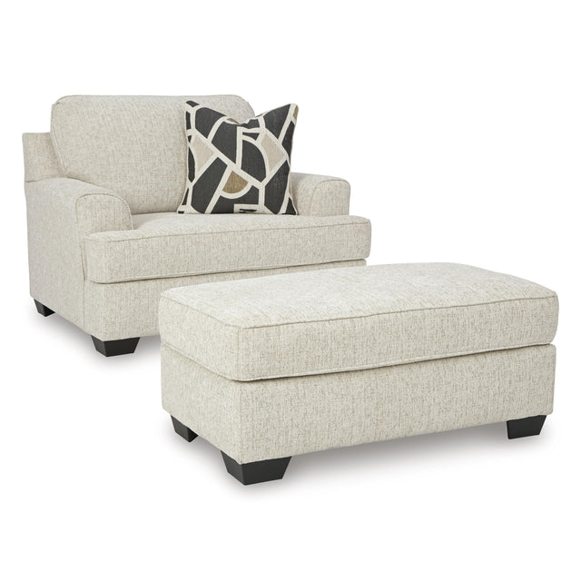  Benchcraft Heartcort 44604U1 Oversized Chair and Ottoman IMAGE 1