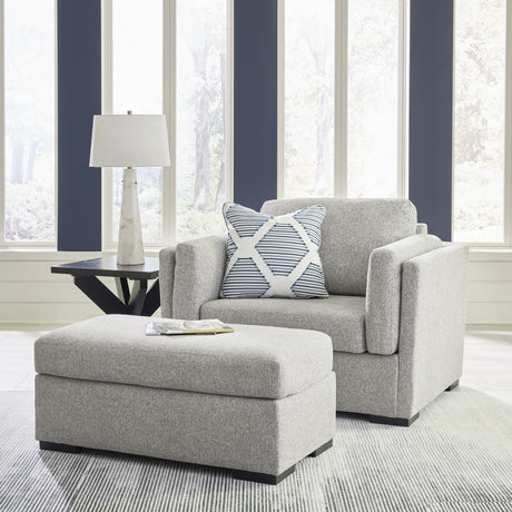  Benchcraft Evansley 54503U1 Oversized Chair and Ottoman IMAGE 2
